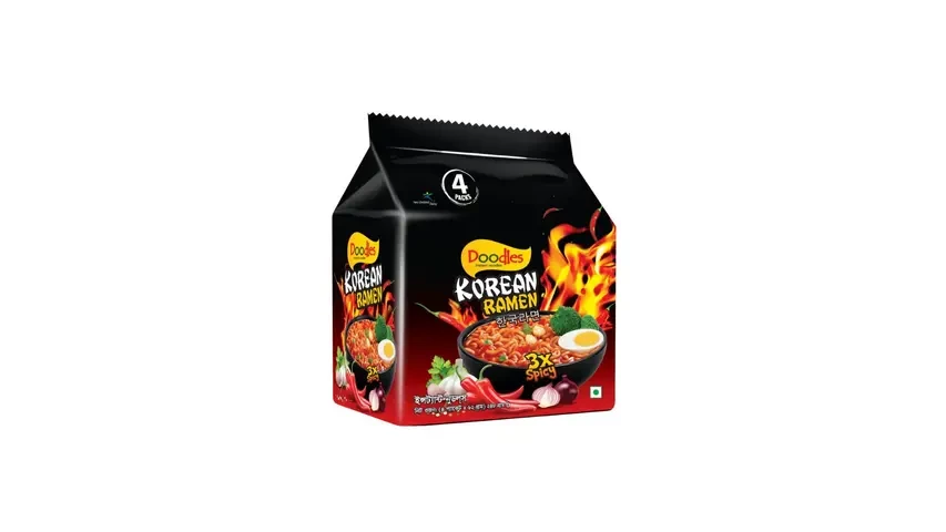 Doodles Korean Ramen 4pcs 62 gm