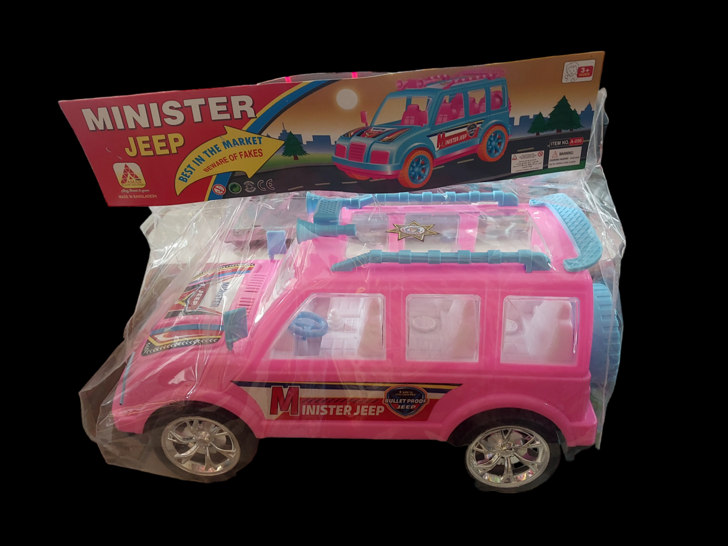 Minister Jeep