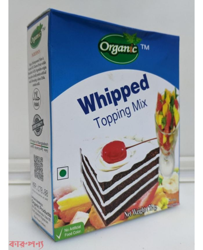 Organic whipped Topping Mix 72 gm