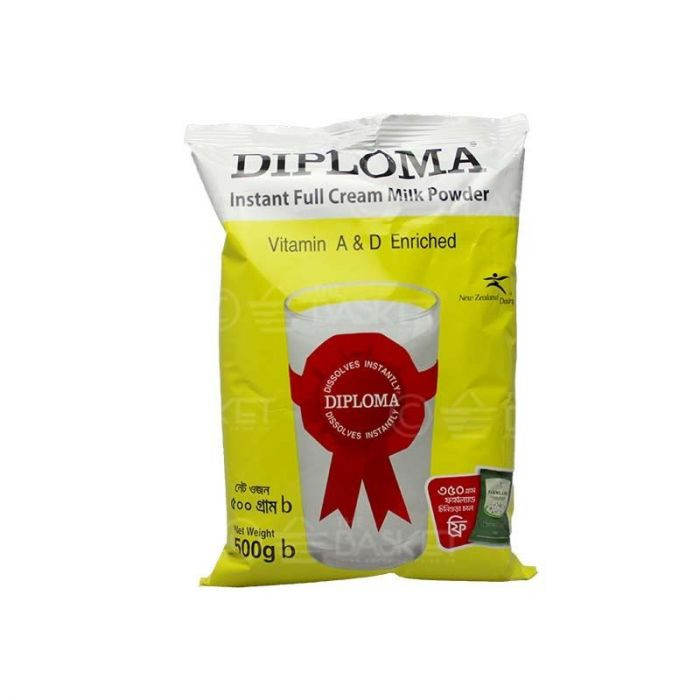 POWDER MILK DIPLOMA FULL CREAM (POLY) 500 GM