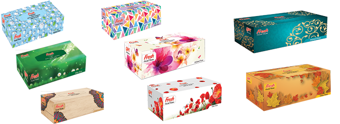 Fresh Facial Tissue,Tissue 120 pcs