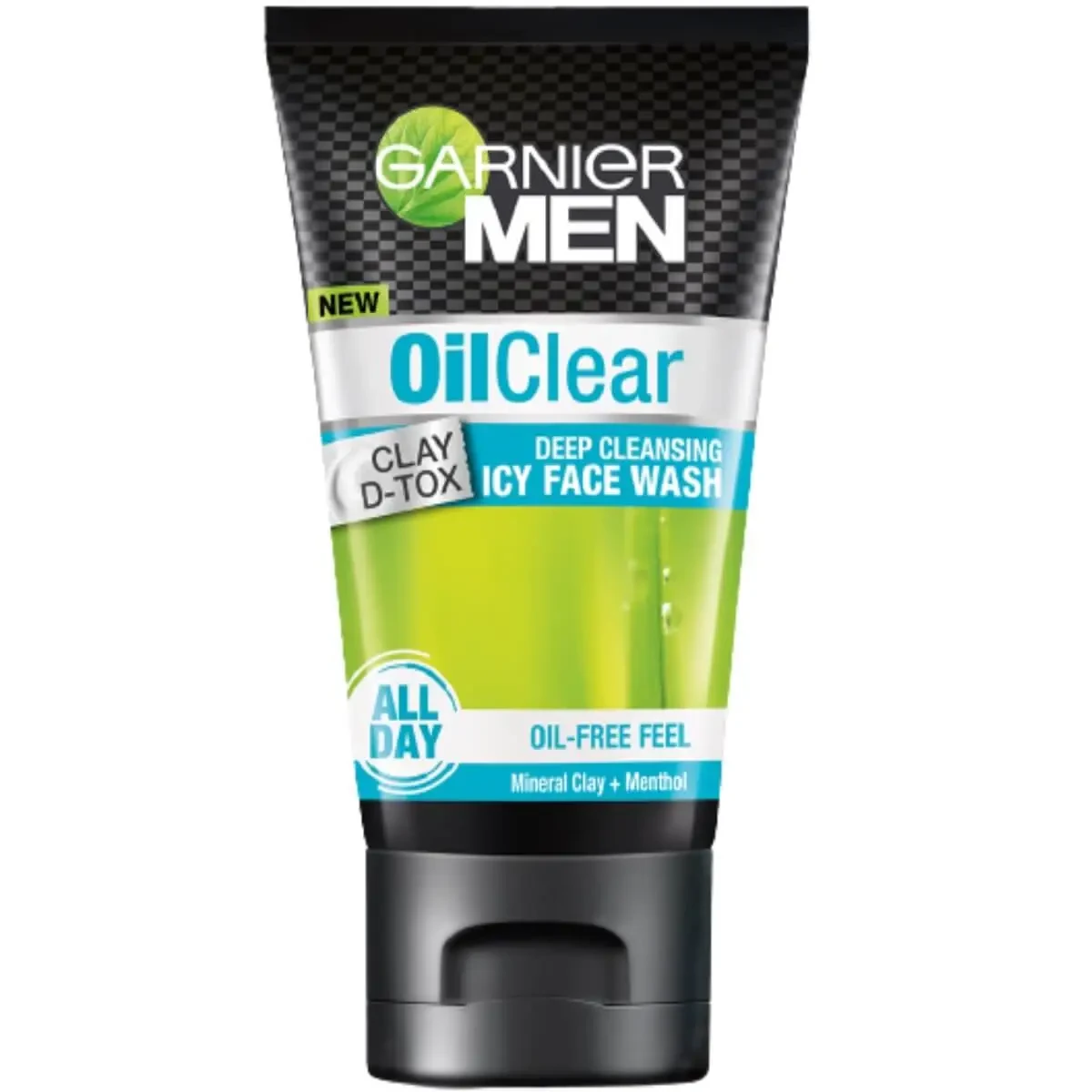 Garnier Men Oil Clear Clay D-Tox Icy Face Wash 100gm