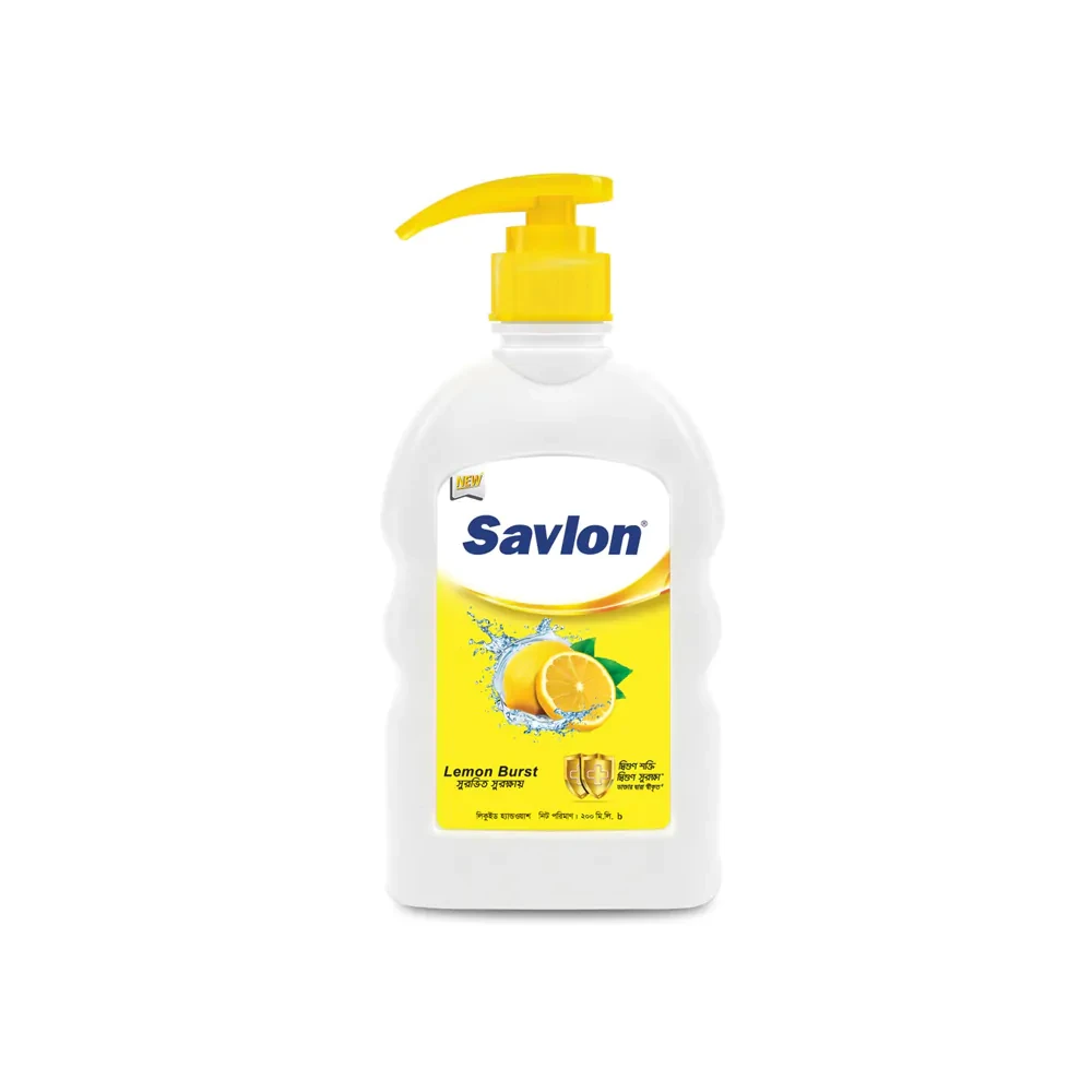 Savlon Handwash Lemon Burst 200ml