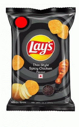 Lays Thai Sty.Spicy Chicken Chips 61.5g