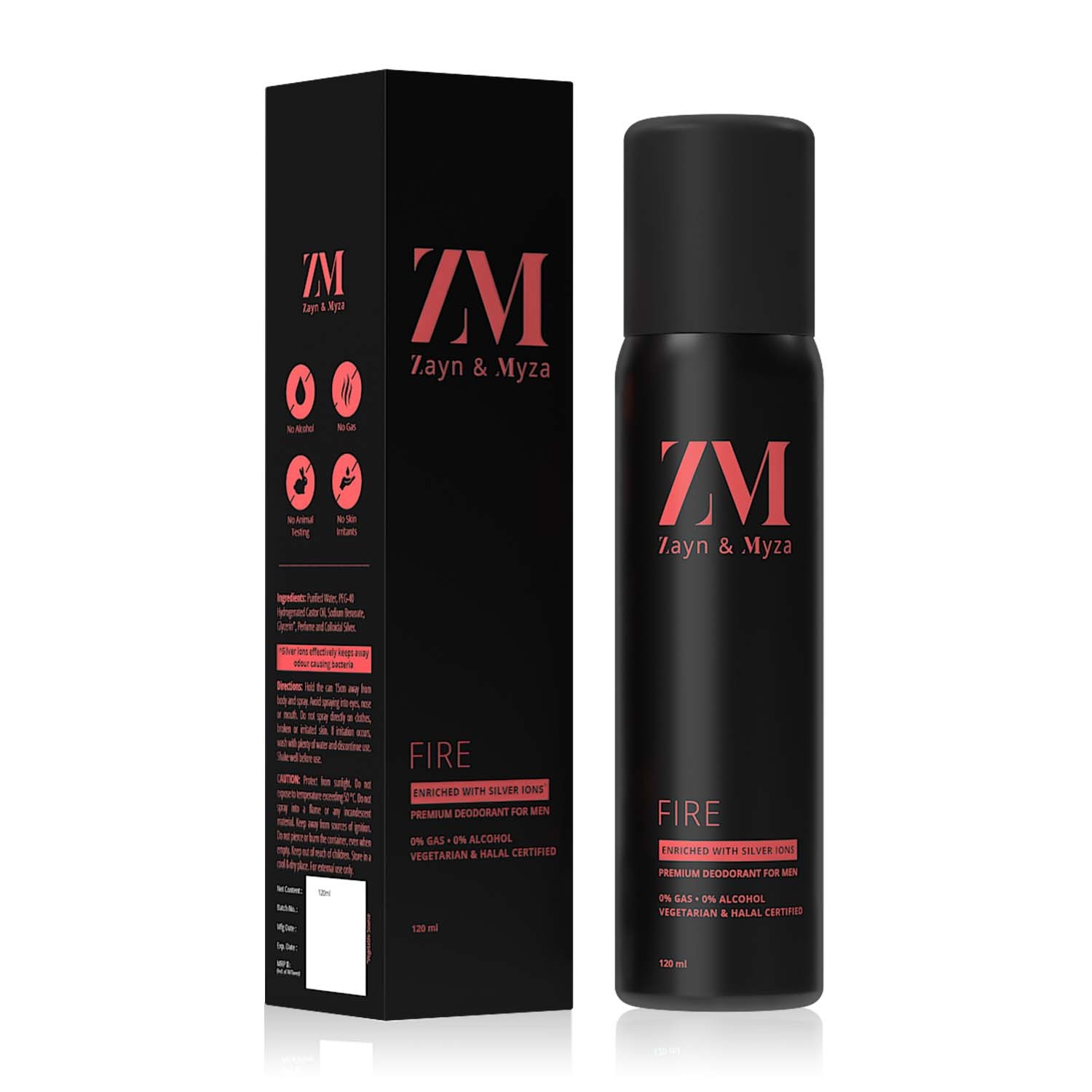 Zayn & Myza  MePremiumn's Body Spray  120 ml