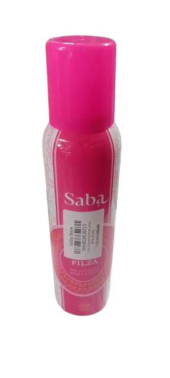 SABA FILZANO ALCOHOL BODY SPRAY 150 ML