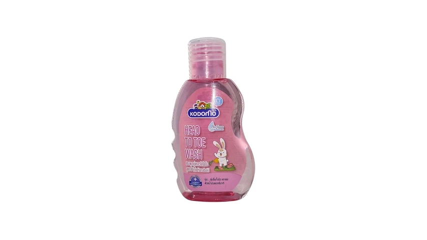 Kodomo Hair & Body Wash Pink Hanabaki 100ml