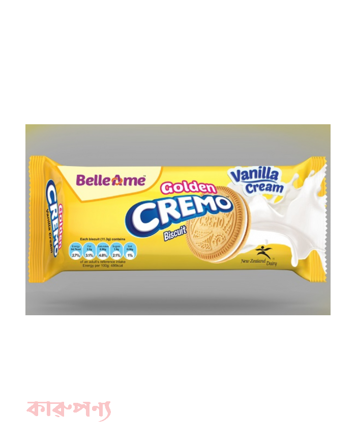 BELLEAME GOLDEN CREMO BISCUIT- 90GM