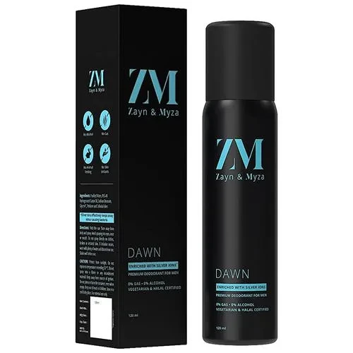 ZM Zayn & Myza Dawn No Alcohol Body Spray - For Men 120 ml