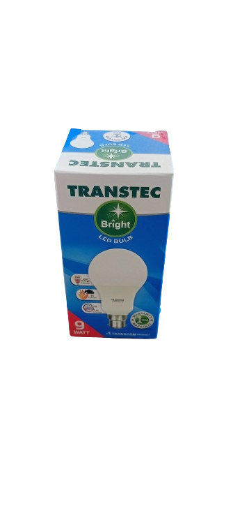 Transtec bright led bulb 9 watt