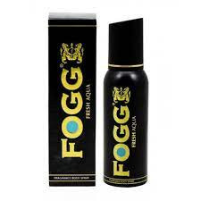 Fogg Deodorant Fresh Aqua Black Series For Men, 120Ml