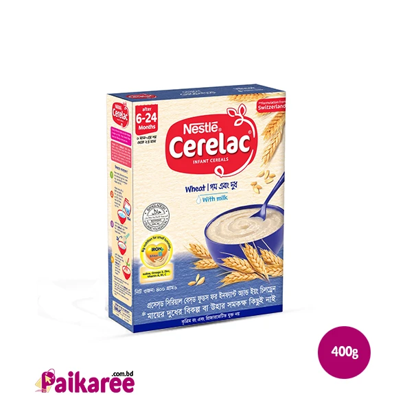 Nestle Cerelac Wheat with Milk (6-24m) 350g