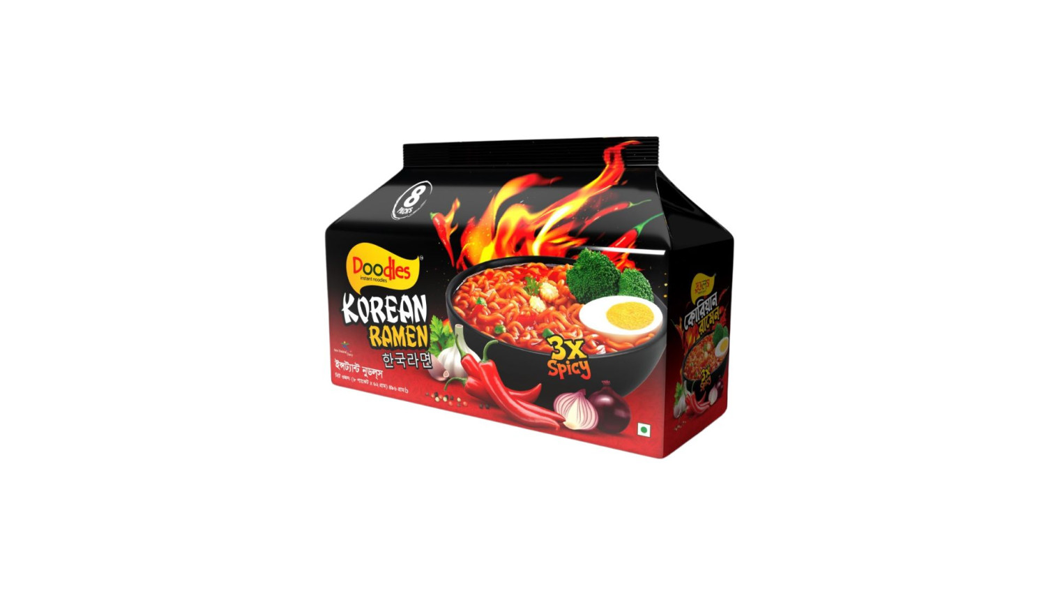 Doodles Instant noodles korean Ramen 496gm