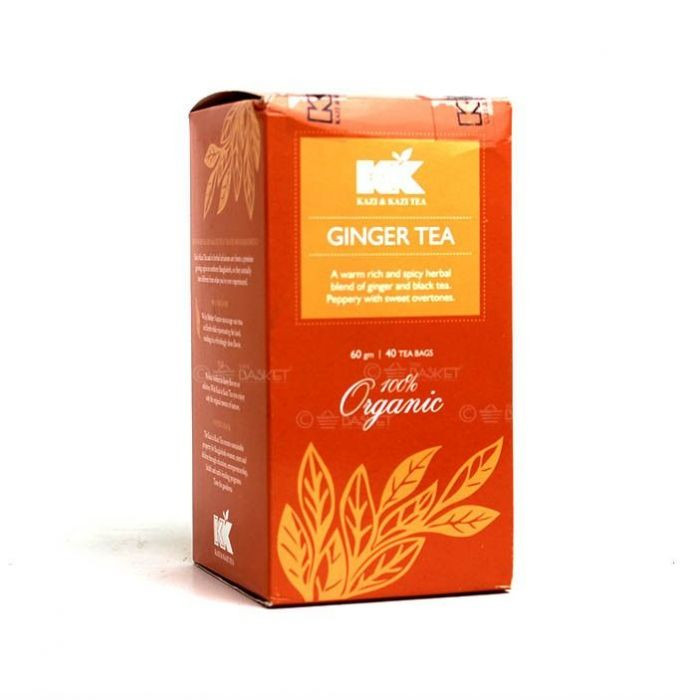 KAZI & KAZI GINGER TEA 40 TEA BAGS 80 GM