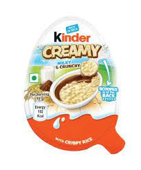 KINDER JOY CREAMY MILKY & CRUNCHY 19G