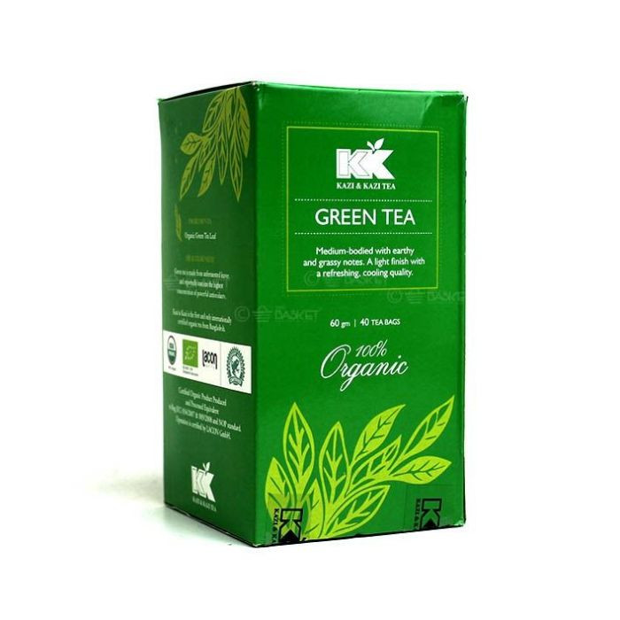 KAZI & KAZI GREEN TEA 40 TEA BAGS 60 GM