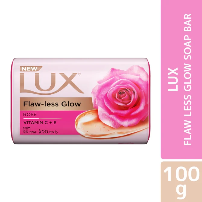 Lux Soap Bar Flaw Less Glow 100g