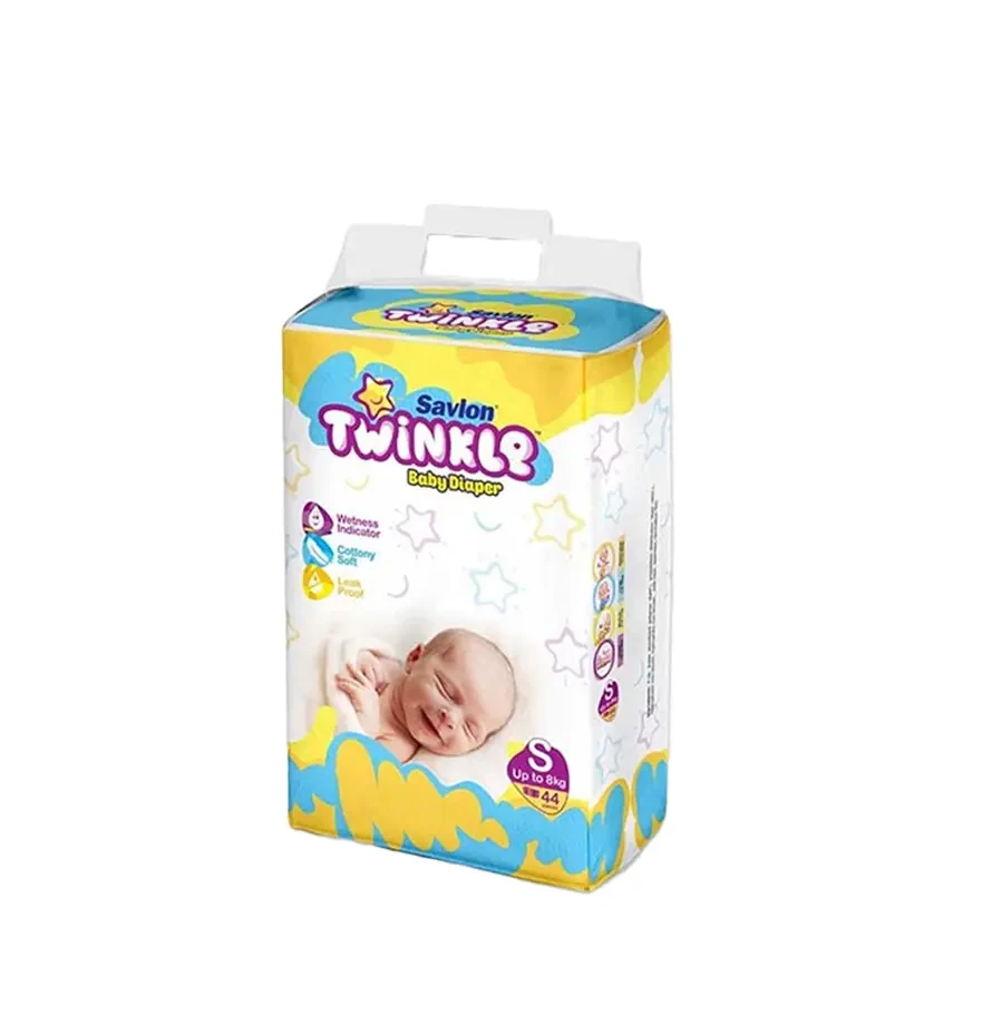 Savlon Twinkle Baby Diaper Small Up To 8kg