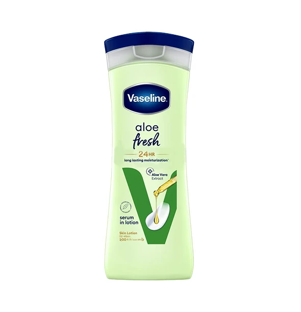 Vaseline Long Lasting Moisturization Aloe Fresh Lotion - 200ml