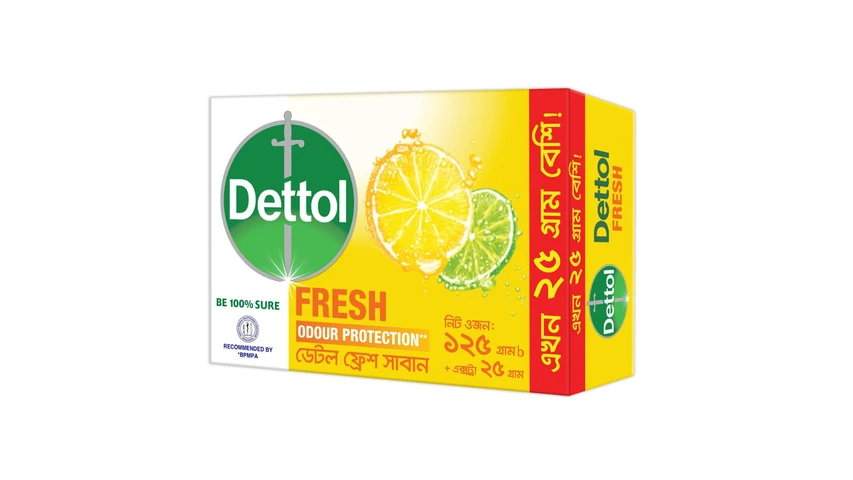 Dettol Fresh Soap 125g + 25g