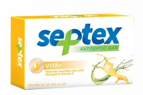 Septex Vita+ Antiseptic Bar 100gm